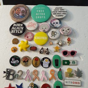 Button and Pin Collection